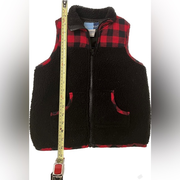 Good Lad 4T/5T Buffalo Plaid Vest Rugged charm for your little trendsetter!🍂👦 - Picture 7 of 10